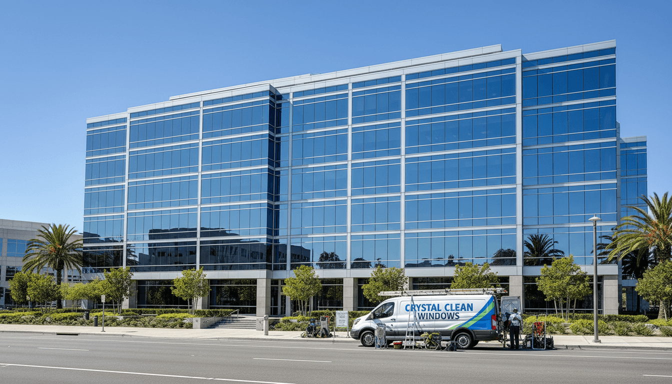 Clean building facade